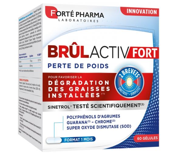 BrûlActiv Fort Gewichtsverlust Forte Pharma - Packung mit 60 Kapseln