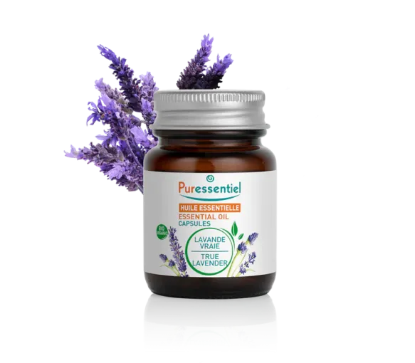 Bio Lavendelöl-Kapseln Puressentiel - 60 Kapseln pro Packung - image 1