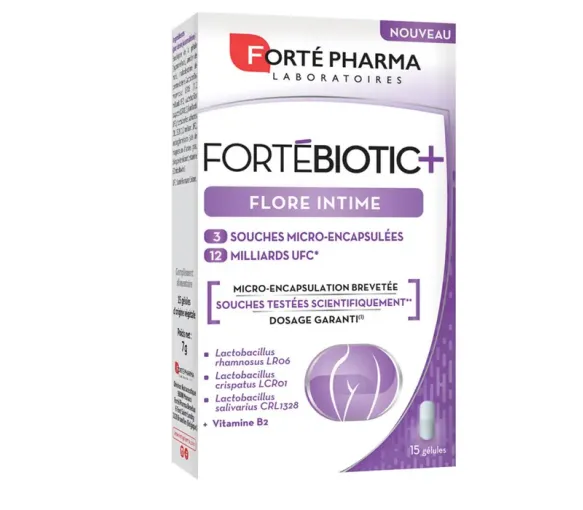 Forté Biotic Intime Flora Forté Pharma - Packung mit 15 Kapseln - image 1