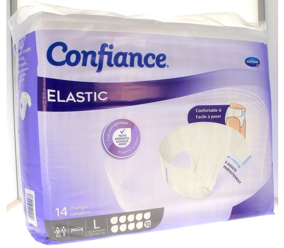 Vertrauen Elastic Absorption 10 Tropfen Größe L Hartmann - 14 vollständige Wechsel