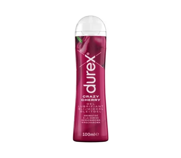 Crazy Cherry Gel Gleitmittel mit Kirschgeschmack Durex - Tube mit 100ml