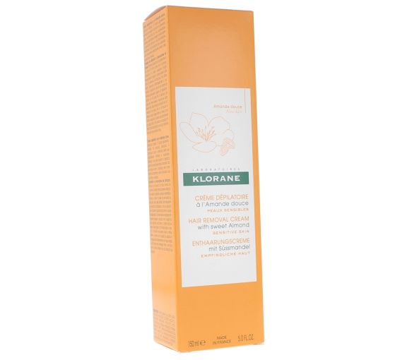 Klorane Enthaarungscreme mit süßer Mandel - Tube mit 150 ml - image 1