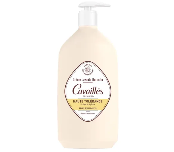 Dermo-UHT überfettende Waschcreme Rogé Cavaillès - Pumpflasche 500 ml