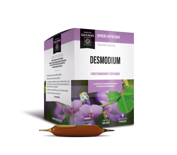 Desmodium hepato-detox Lösung zum Trinken Dayang - Packung mit 20 Ampullen
