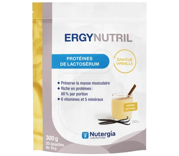 Ergynutril Whey-Protein Vanille Nutergia - 300g Beutel - image 1