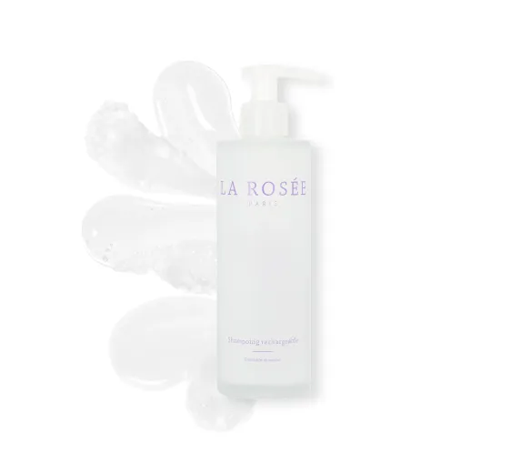 Glasflasche Shampoo La Rosée - Pumpflasche 200ml - image 1
