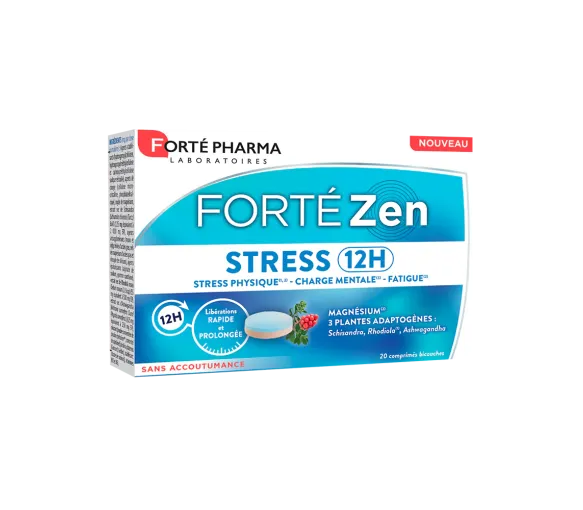 Forté Zen Stress 12h Forte Pharma - Packung mit 20 Tabletten - image 1