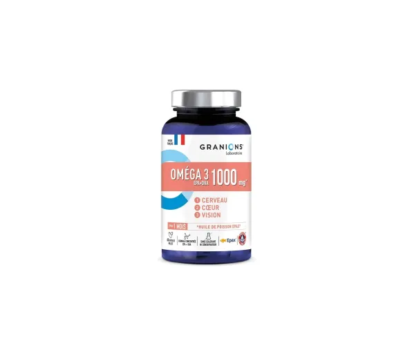 Omega 3 1000mg Granions - 60 Kapseln Box