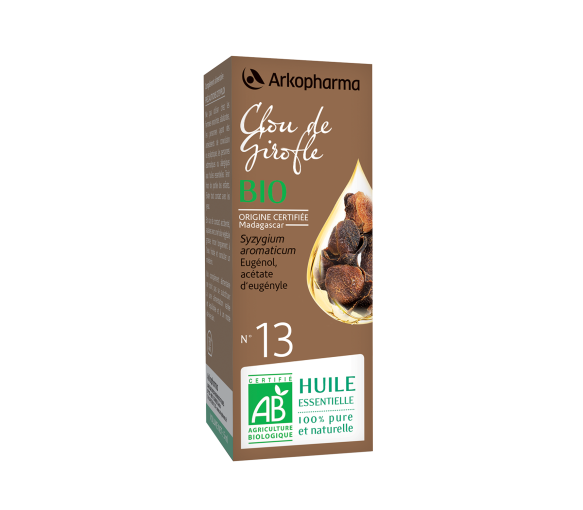 Ätherisches Öl Nelke bio Nr. 13 Arkopharma - Flasche mit 5 ml