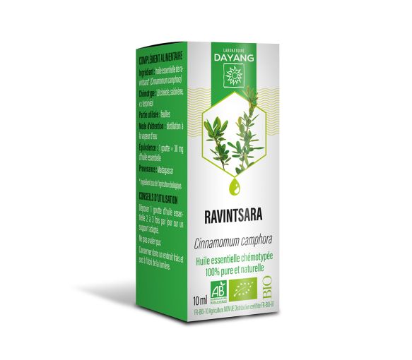 Ätherisches Öl Ravintsara bio Dayang - Flasche mit 10 ml