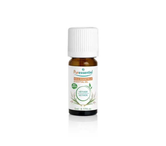Bio ätherisches Öl Vetiver Puressentiel - Flasche mit 5 ml