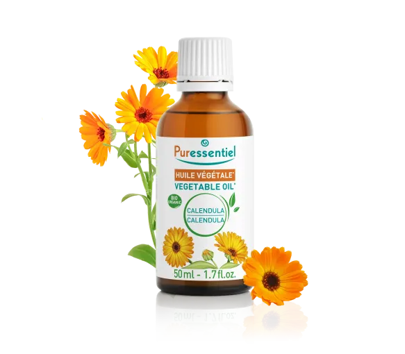 Bio-Calendula-Pflanzenöl Puressentiel - Flasche mit 50 ml - image 1