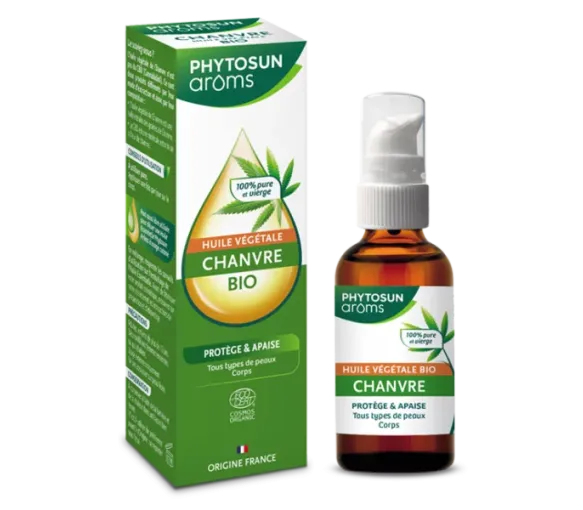 Bio-Hanf-Pflanzenöl Phytosun arôms - Pumpflasche 50 ml - image 1
