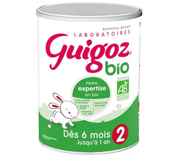 Bio-Folgemilch Guigoz - 800 g Dose