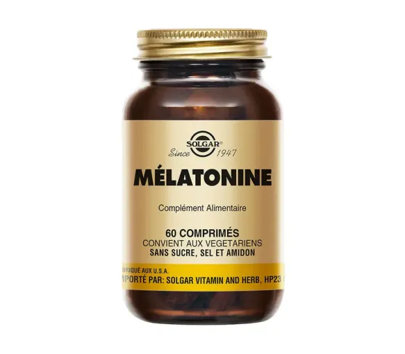 Melatonin Solgar - 60 Tabletten Dose - image 1