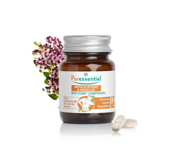 Myo pure Tabletten für Gelenke und Muskeln Puressentiel - Dose mit 20 Tabletten - image 1