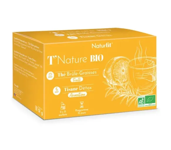 Naturfit T'Nature bio Ineldea - Packung mit 2x15 Beuteln