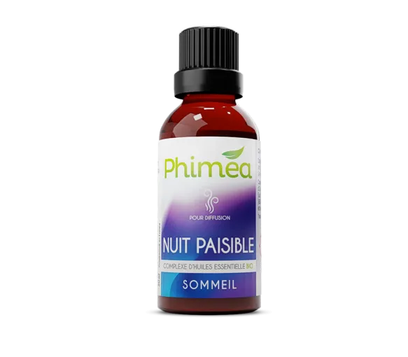 Synergie Nacht mit bio ätherischen Ölen Phimea - Flasche 30 ml - image 1
