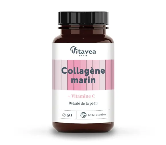 Marine Kollagen Vitavea - Packung mit 60 Tabletten