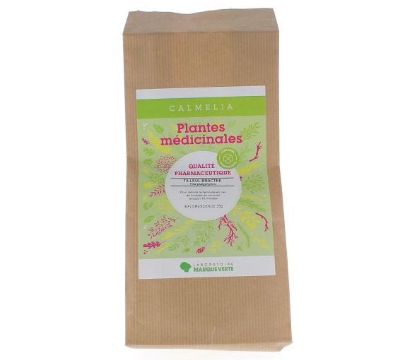 Heilpflanzen Lindenblüten Calmelia Grüne Marke - Schachtel mit 25 g
