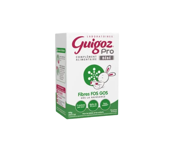 Pro Fasern FOS GOS Baby Guigoz - Box mit 20 Beuteln à 2,2 g - image 1