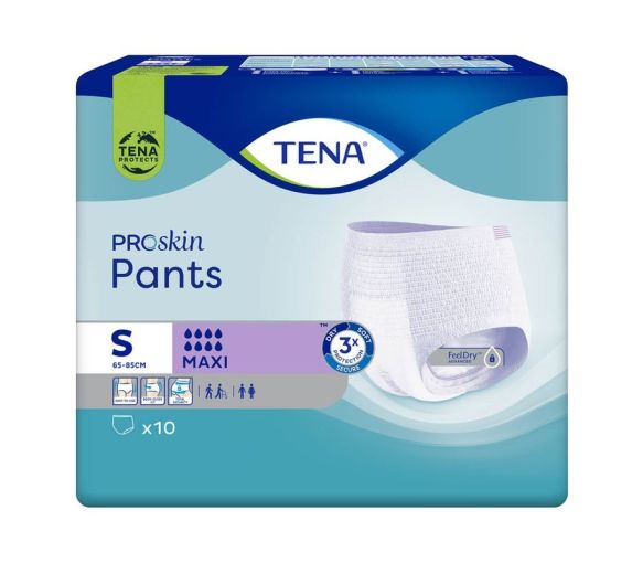 Proskin Pants Maxi Größe S Tena - Beutel mit 10 Schutzvorrichtungen