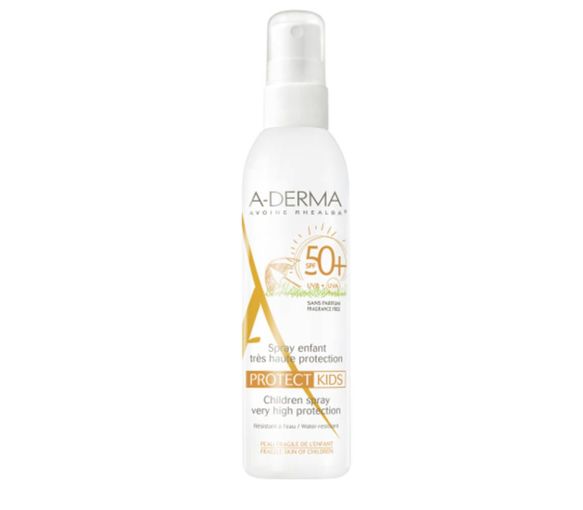 Protect Kids Spray für Kinder sehr hoher Schutz SPF 50+ A-Derma - Spray von 200 ml - image 1
