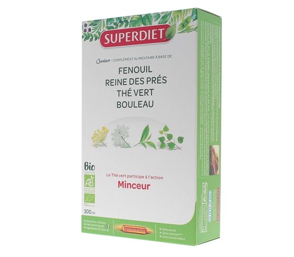 Quatuor Minceur bio Super Diet - 20 Ampullen - image 1