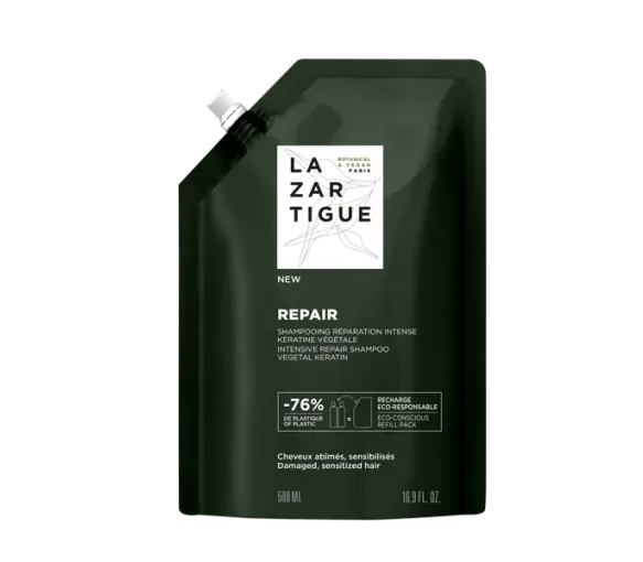 Repair Shampoo - intensive repair Lazartigue - eco-refill of 500ml