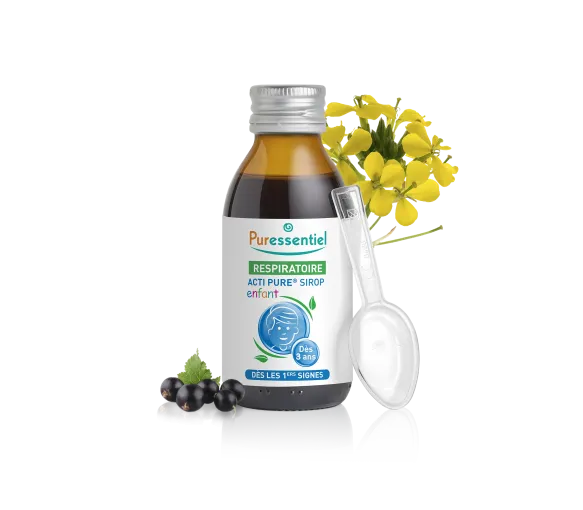 Atemweg Sirup Acti Pure Kinder Puressentiel - Flasche mit 125ml