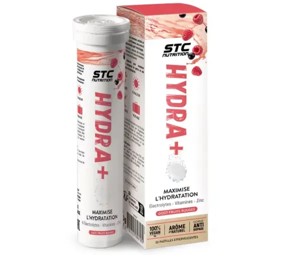 STC Nutrition Hydra+ rote Früchte Ineldea - Tube mit 20 Brausetabletten
