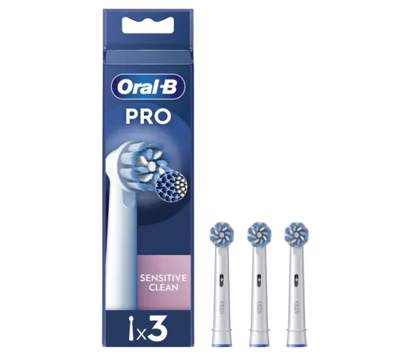 Sensitive Clean Ersatzbürsten für Oral-B - 3 Bürsten
