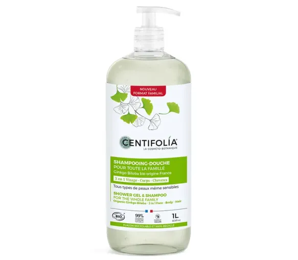 Duschshampoo für die ganze Familie Centifolia - Pumpflasche 1L