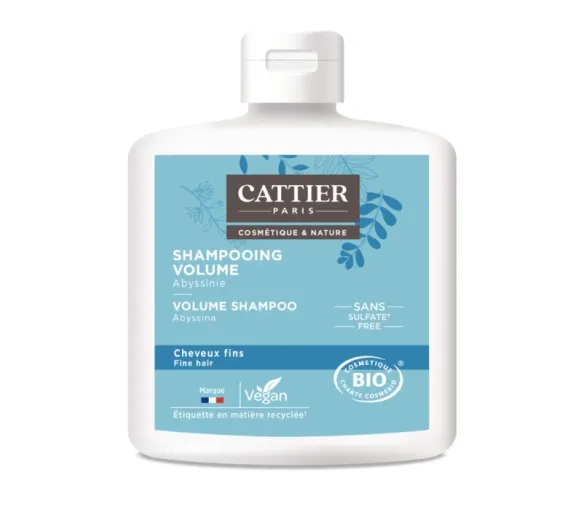 Sulfatfreies Volumenshampoo Bio Cattier - Flasche 250 ml - image 1