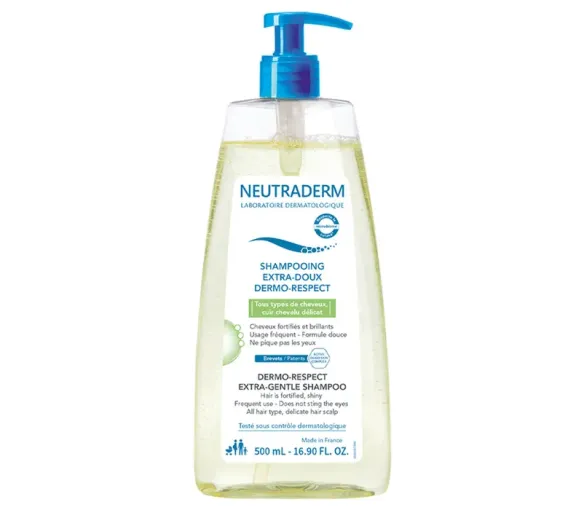 Shampooing extra-sanft dermo-schutz Neutraderm - Pumpflasche mit 500 ml