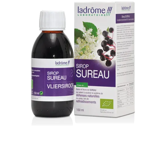 Bio-Holunderblütensirup Ladrôme - Flasche 150ml - image 1