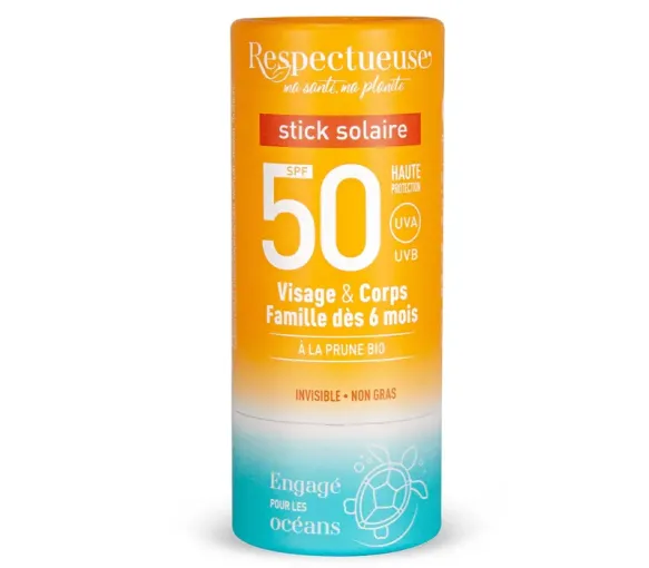 Sonnenschutzstick SPF50 respektvoll - Stick von 18g