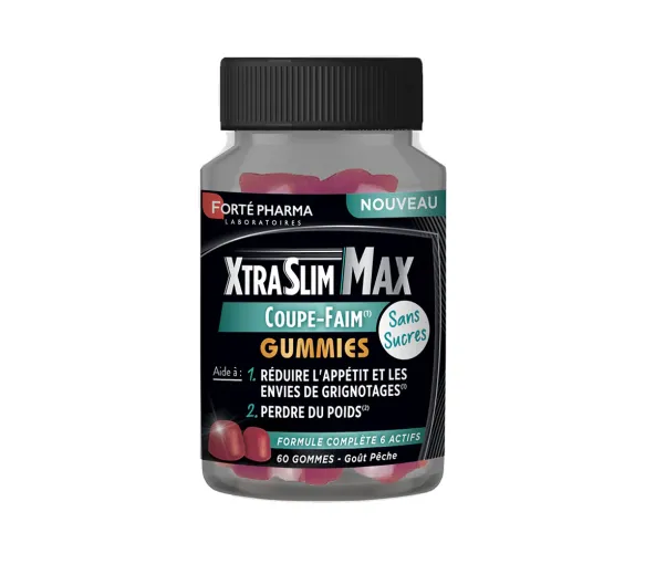 XtraSlim Max Gummies Appetitzügler Forté Pharma - Dose mit 60 Gummies - image 1