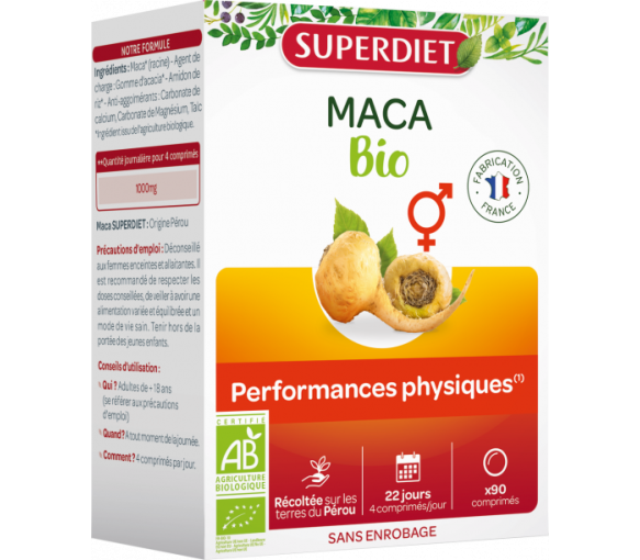 Maca Bio Super Diet - 90 Tabletten - image 1