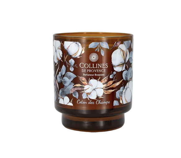 Duftkerze Baumwolle der Felder Collines de Provence - Kerze von 220g - image 1