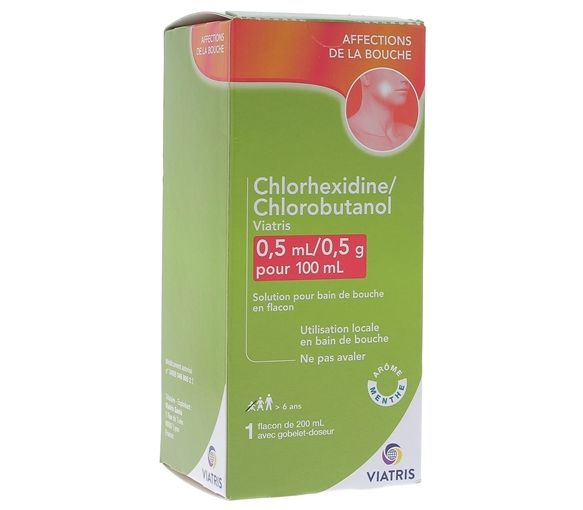 Chlorhexidin Chlorobutanol Mylan 0,5ml/0,5g Lösung zum Mundspülen - image 1