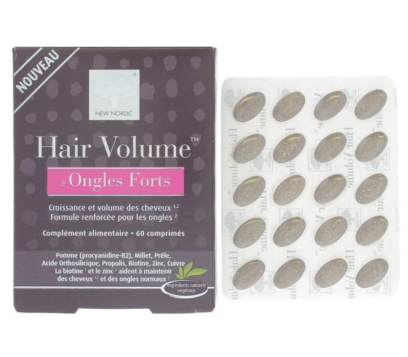 Haarvolumen & starke Nägel New Nordic - 60 Tabletten