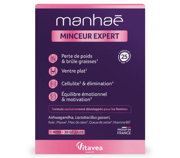 Manhaé Schlankheits-Experte Vitavea - Packung mit 30 Kapseln - image 1