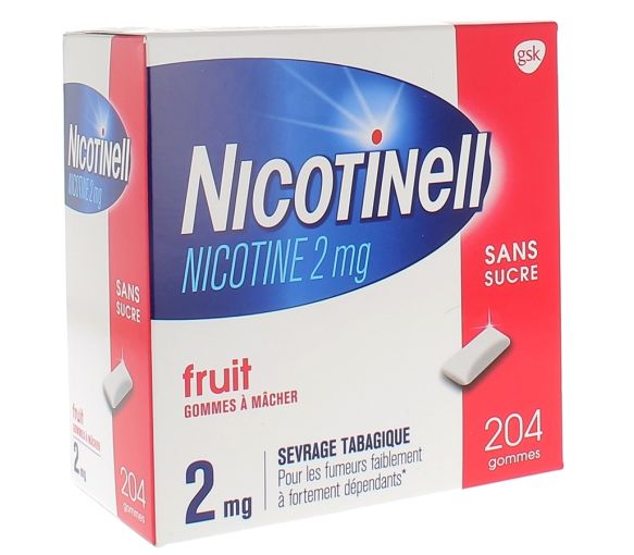 Nicotinell Frucht 2mg zuckerfreie Kaugummis - image 1