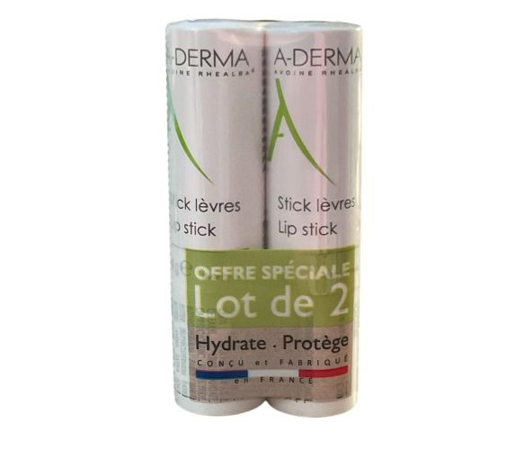Duo-Lippenbalsam Avoine Rhealba A-Derma - image 1