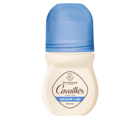 Deodorant Absorb+ Antitranspirant und Anti-Flecken 48H Rogé Cavaillès - Roll-on mit 50 ml - image 1
