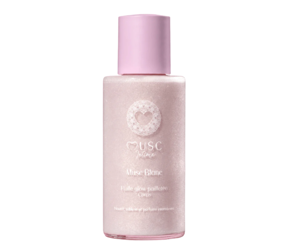 Glänzendes Öl mit weißem Moschus Musc Intime - Flasche mit 100 ml - image 1