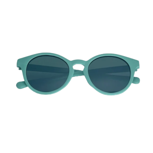 Sonnenbrille für Babys von 6-10 Jahren in Grün von Mustela - ein Paar Brillen