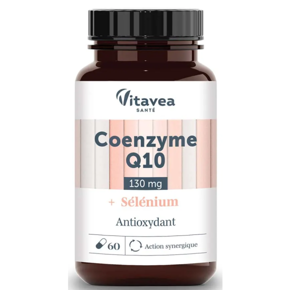 Coenzym Q10 + Selen Vitavea - Dose von 60 Kapseln