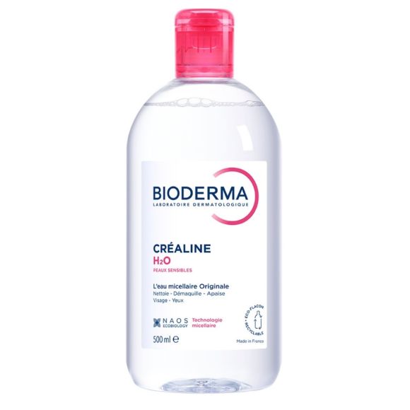 Mizellenwasser Créaline H2O Bioderma - Flasche mit 500 ml